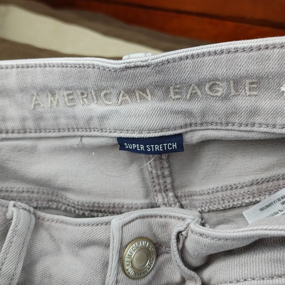 American Eagle Super Stretch Jeggings Lavender 2 - Picture 7 of 10